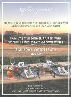 Guest Chef Dinner with Arielle Giusto of MH Bread and Butter Image